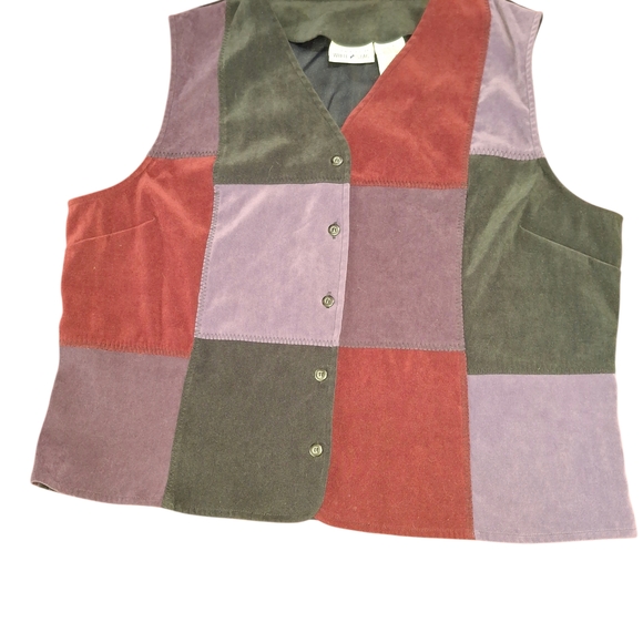 Colorful Patchwork Vest - Picture 2 of 5